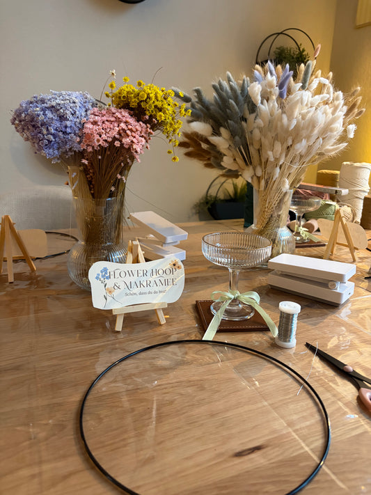 Flower Hoops & Makramee | 28.05.2026